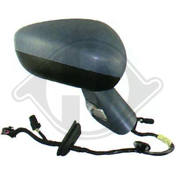 Citroen C5 Lim./Kombi 08-10 - Lusterko zewnętrzne