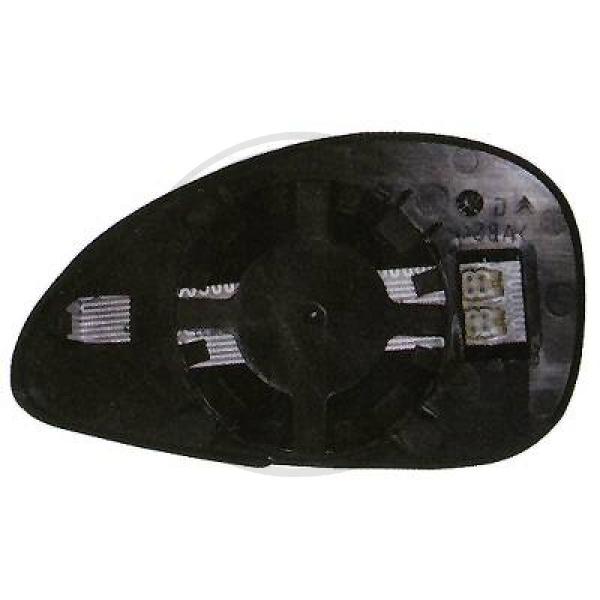 Citroen C4 3/5 trg. 09-10 - Szkło lusterka lusterko zewnętrzne
