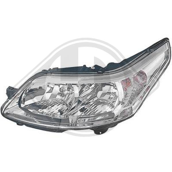 Citroen C4 3/5 trg. 09-10 - Reflektor