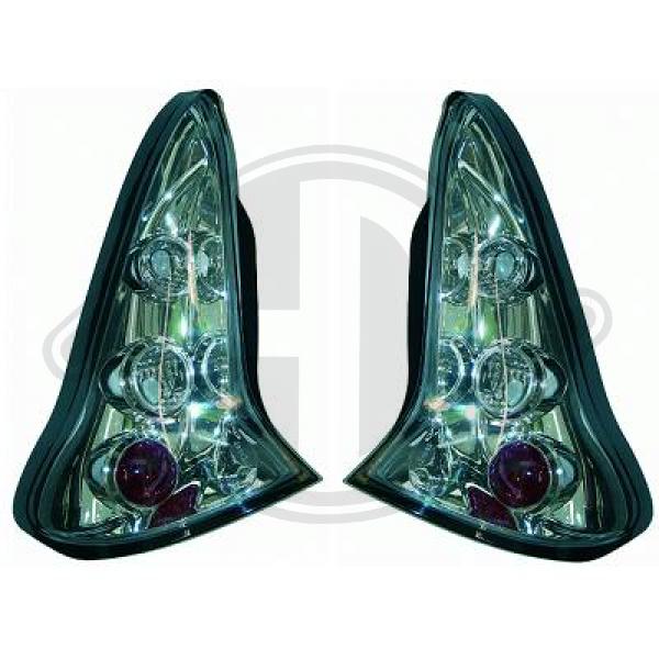 Citroen C4 3/5 türig 04-09 - Zestaw lampy tylnej
