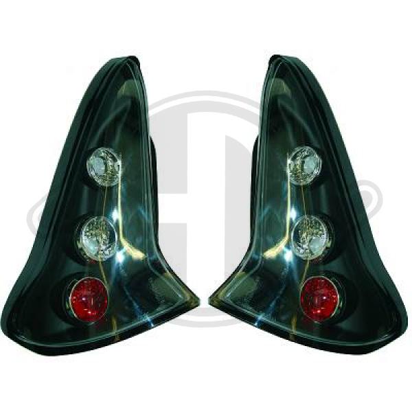 Citroen C4 3/5 türig 04-09 - Zestaw lampy tylnej
