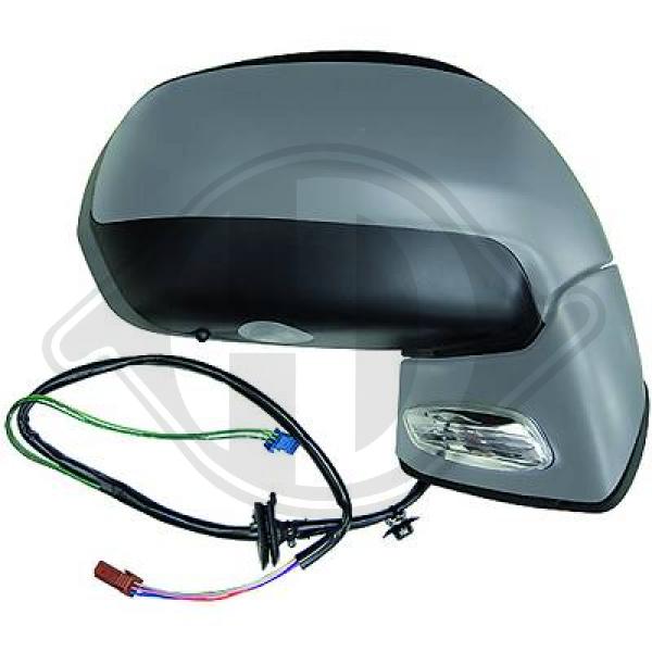 Citroen C4/Grand Picasso 10->> - Lusterko zewnętrzne