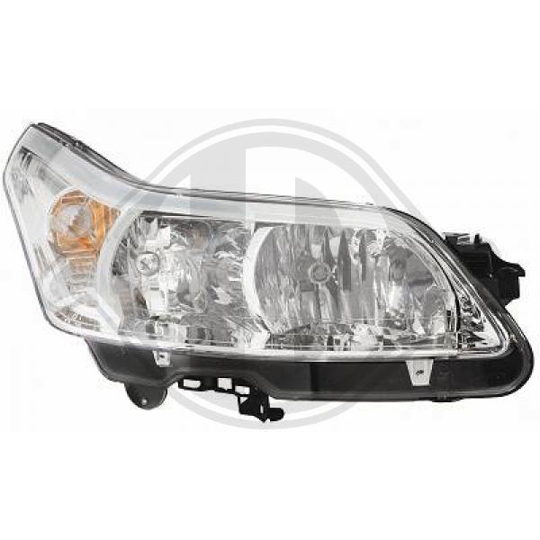 Citroen C4 3/5 trg. 09-10 - Reflektor