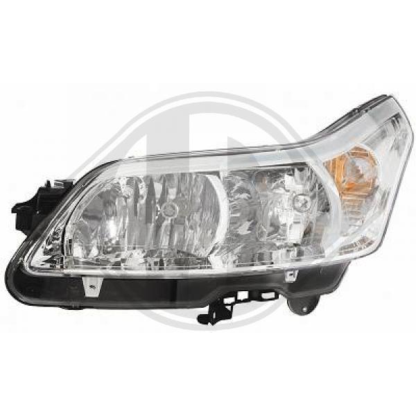 Citroen C4 3/5 trg. 09-10 - Reflektor