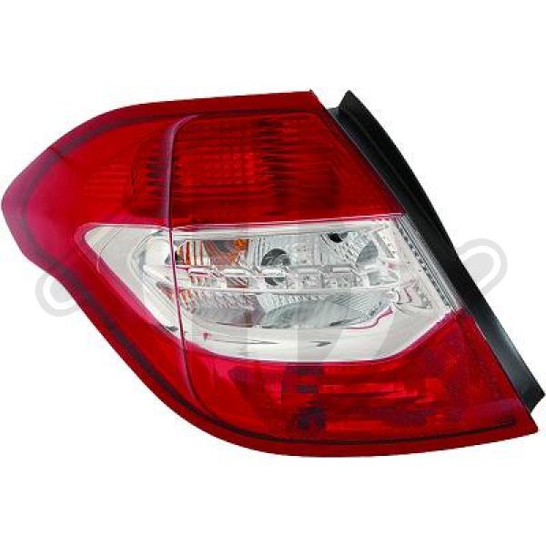 Citroen C4 3/5 trg. 11-15 - Lampa tylna zespolona