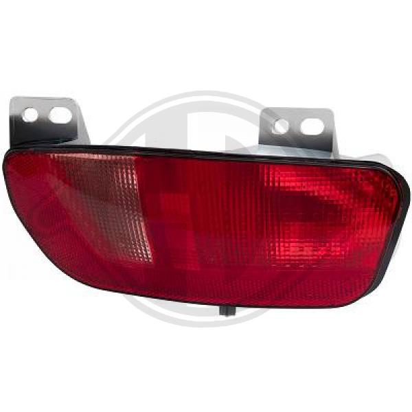 Citroen C4/Grand Picasso 13-16 - Lampy przeciwmgłowe tylne