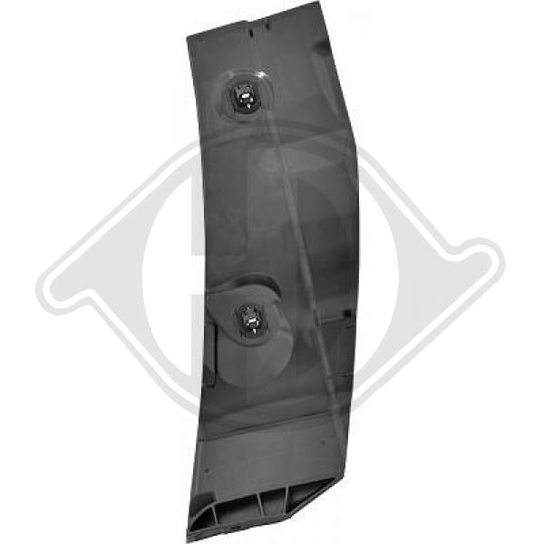 Peugeot 107 12->> - Uchwyt zderzak