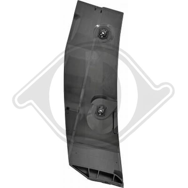 Citroen C1 12-14 - Uchwyt zderzak