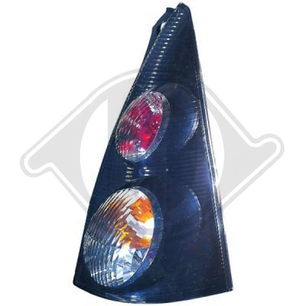 Peugeot 107 05-12 - Lampa tylna zespolona