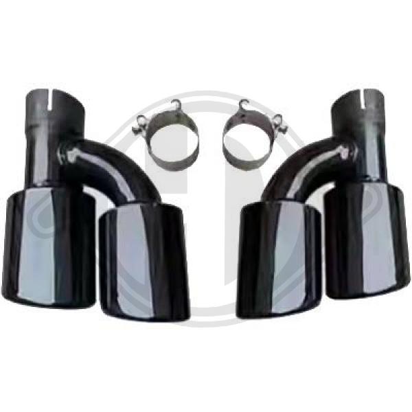 Audi A6 15-18 - Przegroda rury wylotowej