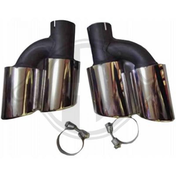 Audi A6 15-18 - Przegroda rury wylotowej