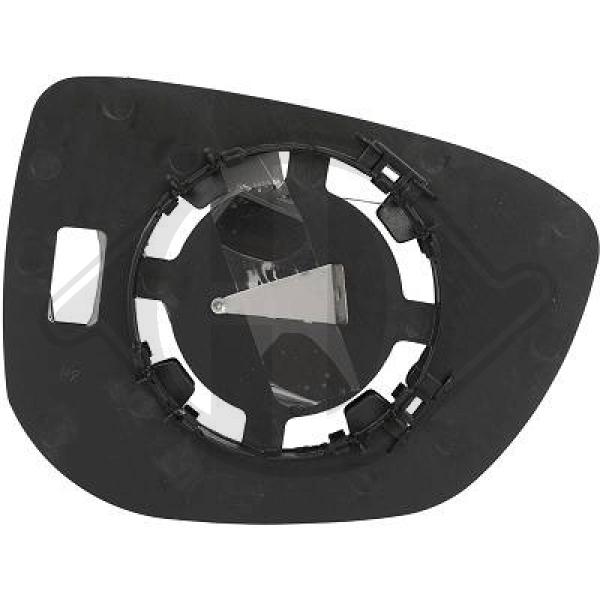 Citroen C4 CACTUS 14-18 - Szkło lusterka lusterko zewnętrzne