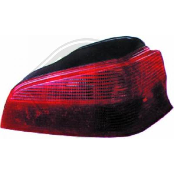 Peugeot 106 95-05 - Lampa tylna zespolona