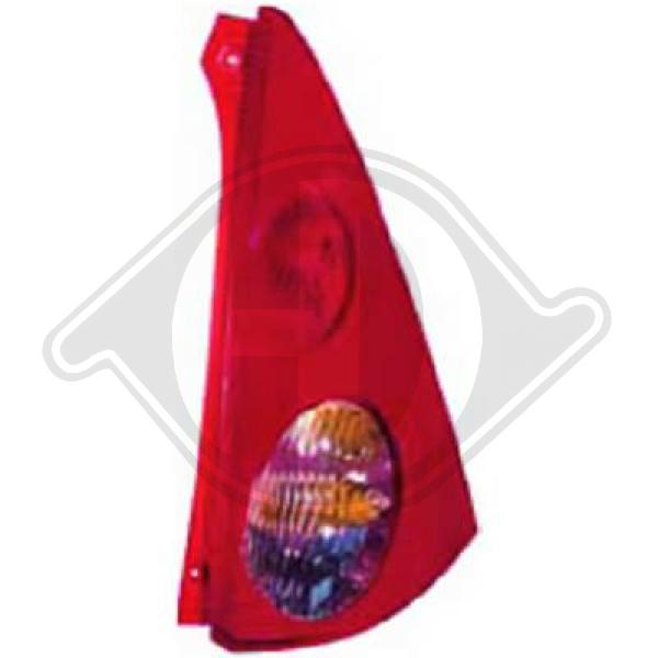 Peugeot 107 05-12 - Lampa tylna zespolona