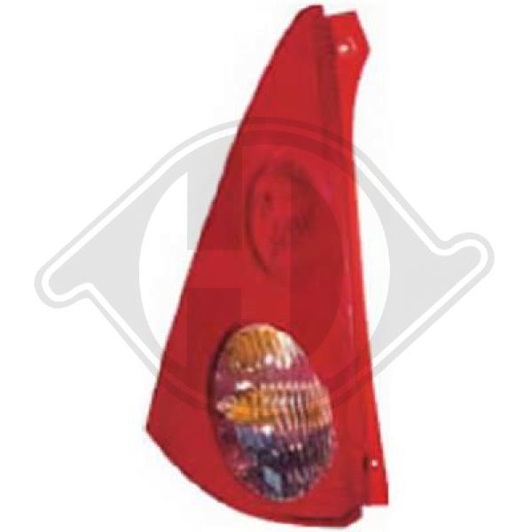 Citroen C1 12-14 - Lampa tylna zespolona