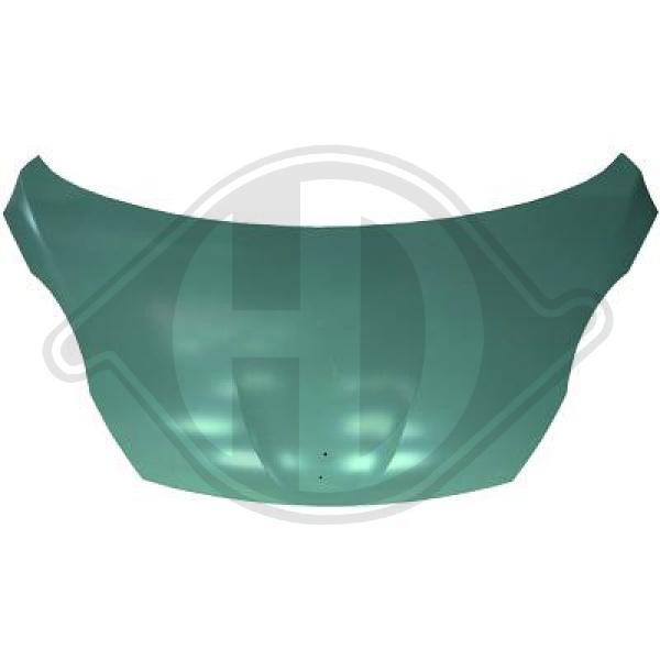 Peugeot 107 12->> - Pokrywa komory silnika