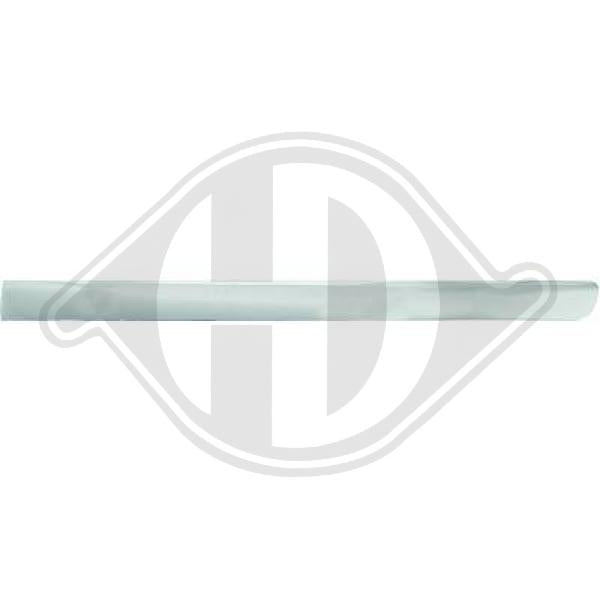 Peugeot 107 05-12 - Zestaw listw ozdobnych / ochronnych zderzak