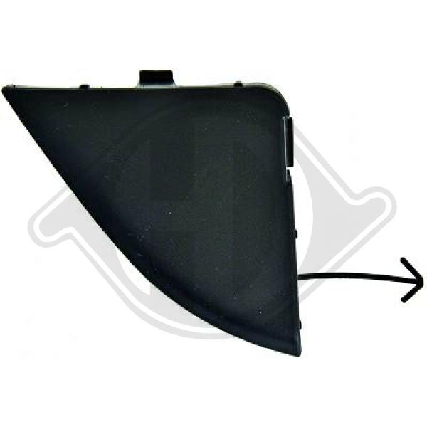 Peugeot 107 12->> - Klapa hak holujący