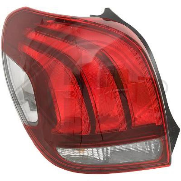 Peugeot 108 14->> - Lampa tylna zespolona