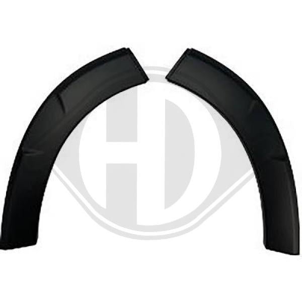 Peugeot Partner / Rifter 18->> - Zestaw listw ozdobnych / ochronnych