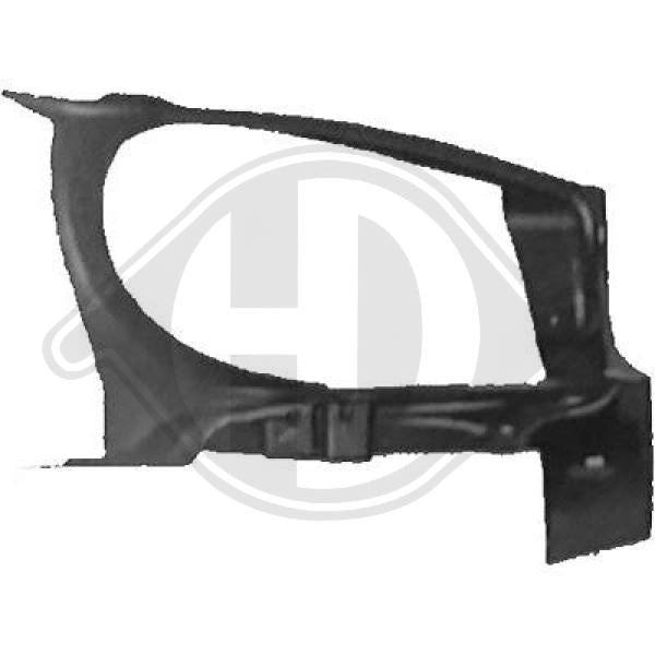 Peugeot 206/206CC 98-08 - Mocowanie reflektora