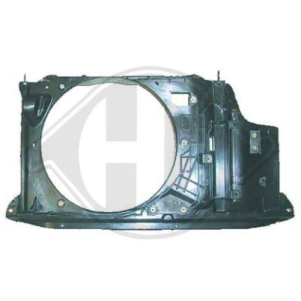 Peugeot 206/206CC 98-08 - Osłona wentylator chłodnicy