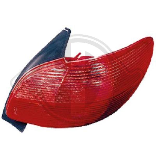 Peugeot 206/206CC 98-08 - Lampa tylna zespolona