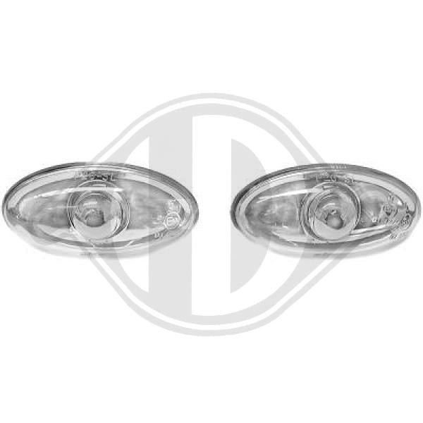 Citroen C4 3/5 türig 04-09 - Zestaw kierunkowskazów