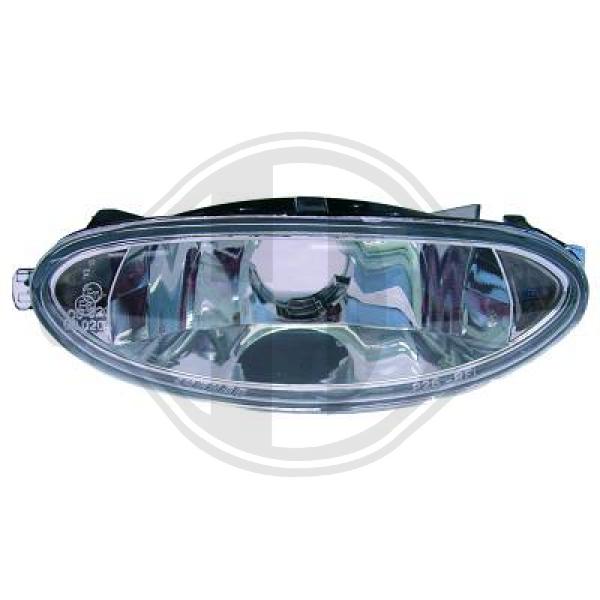 Peugeot 206/206CC 98-06 - Lampy przeciwmgłowe tylne
