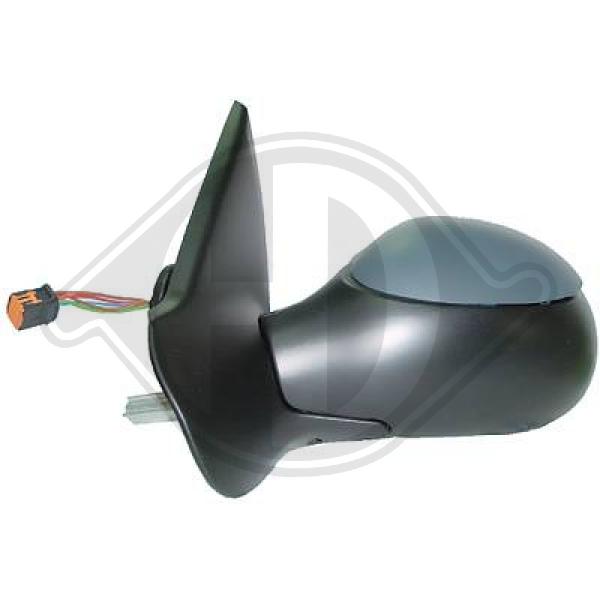 Peugeot 206/206CC 98-08 - Lusterko zewnętrzne