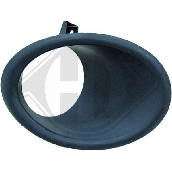 Peugeot 206+Plus 09-13 - Listwa ozdobna / ochronna zderzak