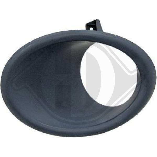 Peugeot 206+Plus 09-13 - Listwa ozdobna / ochronna zderzak