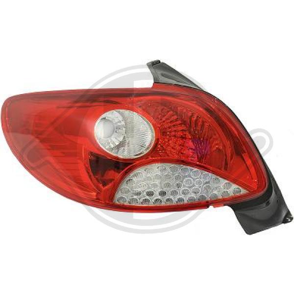 Peugeot 206+Plus 09-13 - Lampa tylna zespolona