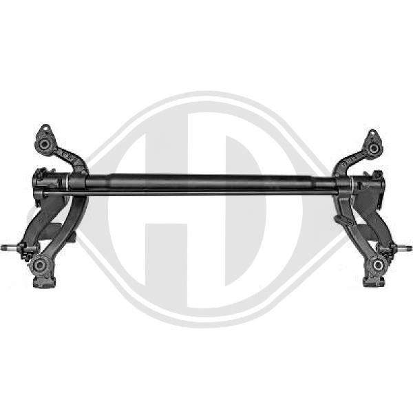 Peugeot 206/206CC 98-08 - Korpus osi