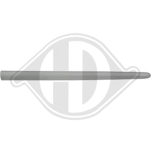 Peugeot 206/206CC 98-08 - Listwa ozdobna / ochronna drzwi