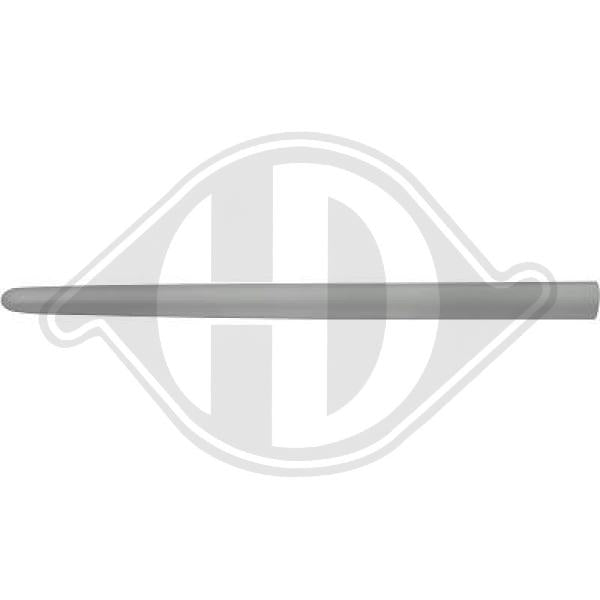 Peugeot 206+Plus 09-13 - Listwa ozdobna / ochronna drzwi