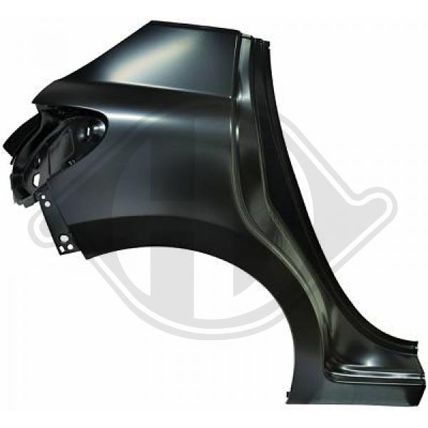 Peugeot 207 06-09 - Sciana boczna