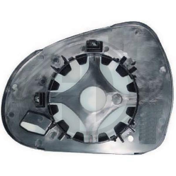 Peugeot 207 09-12 - Szkło lusterka lusterko zewnętrzne