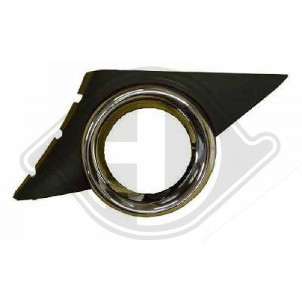 Peugeot 207 06-09 - Kratka wentylacyjna zderzak