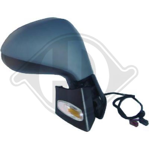 Peugeot 207 09-12 - Lusterko zewnętrzne