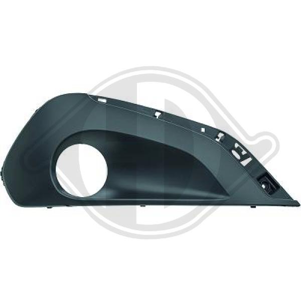 Peugeot 208 15-19 - Kratka wentylacyjna zderzak