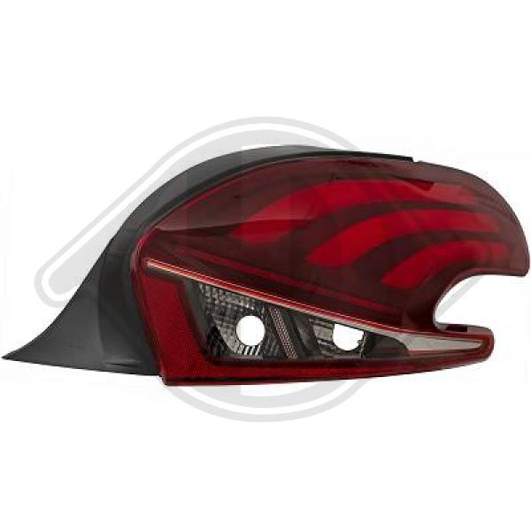Peugeot 208 15-19 - Lampa tylna zespolona