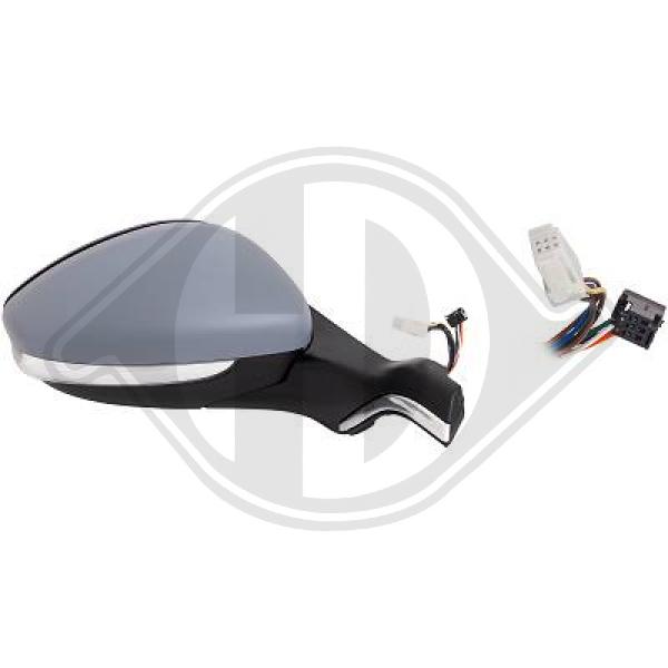 Peugeot 208 12-15 - Lusterko zewnętrzne