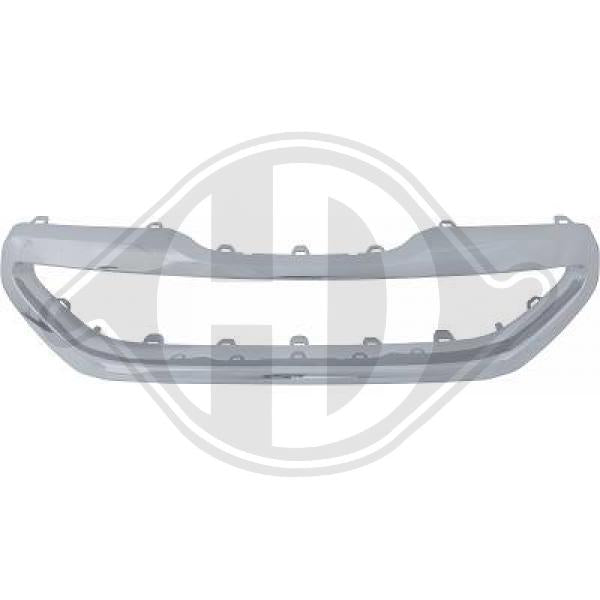 Peugeot 2008 13-16 - Listwa ozdobna / ochronna kratka chłodnicy