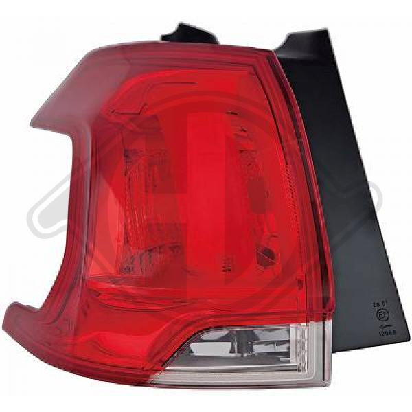 Peugeot 2008 13-16 - Lampa tylna zespolona