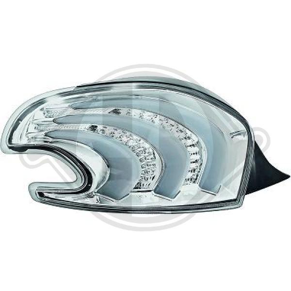 Peugeot 208 12-15 - Zestaw lampy tylnej