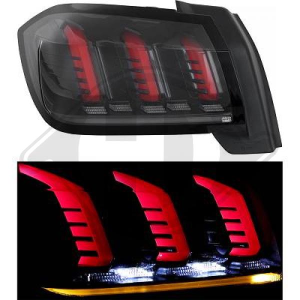 Peugeot 208 II 19->> - Lampa tylna zespolona