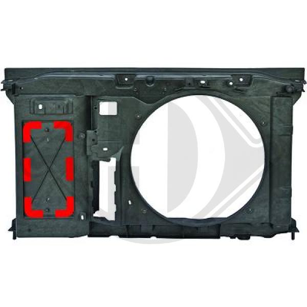 Citroen Berlingo Multispace/Kastenw.15-18 - Przednie poszycie