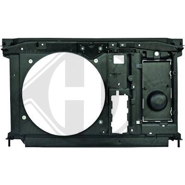 Citroen C4 3/5 türig 04-09 - Przednie poszycie