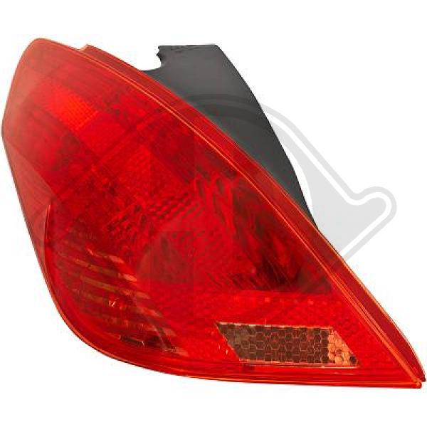 Peugeot 308 Lim./Kombi 07-11 - Lampa tylna zespolona